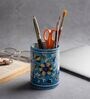 Blue Clay Blue Pottery Pen Stand