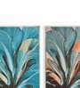 Art People Gallery Blue Canvas Framed Art Print Set of 2