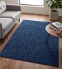Blue Cosmos Microfiber Backing 3X5 Ft Carpet