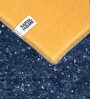 Blue Cosmos Microfiber Backing 3X5 Ft Carpet