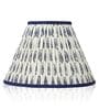 Royal Jodhpur Boho 30cm Empire Cotton  Lampshade (Blue)