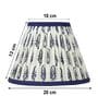 Royal Jodhpur Boho 20cm Empire Cotton  Lampshade (Blue)