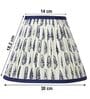 Royal Jodhpur Boho 30cm Empire Cotton  Lampshade (Blue)