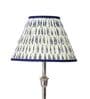 Royal Jodhpur Boho 30cm Empire Cotton  Lampshade (Blue)