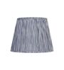 Midnight  Stripe 40cm Straight Empire Cotton  Lampshade (Blue)