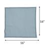 Blue Cotton  (16x 16 )Inch Table Napkins (Set of 6)