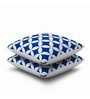 Cotton Abstract Pattern 16X16 Inches Cushion Covers (Set Of 2)