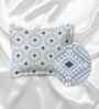 Blue Cotton 27x18 Inches Pillow Covers (Set of 2)