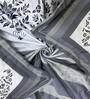 Blue Traditional 350 TC Cotton King Sized Bed Sheets with 2 Pillow Covers