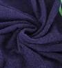 Blue Solid 450 GSM Cotton (Set of 2) Bath Towel