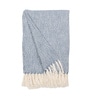 Blue Cotton 52x60 Inches Sofa Throw