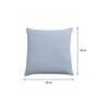 Blue Geometric Cotton 16x16 Inches Cushion Covers (Set of 2)