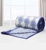 Blue Cotton Abstract 144 TC Single Dohar