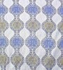 Blue Cotton Abstract 144 TC Single Dohar
