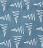 Blue Cotton Blend Abstract 150 GSM Single Comforter