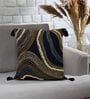 Blue Cotton Abstract 18x18 inches Cushion Cover