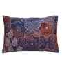Blue Cotton Abstract 28x18 inches Pillow Cover Set of 2