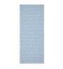Blue Cotton Abstract 4.2 x 1.6 Feet Dhurrie