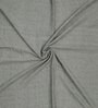 Grey Cotton Solid 60X46 Inches Reversible Throw