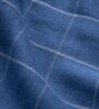 Navy Blue Banana Double Cloth Checkered 300 GSM Bath Towel