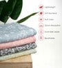 Green Banana Jacquard Floral 250 GSM Bath Towel