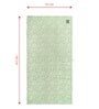 Green Banana Jacquard Floral 250 GSM Bath Towel