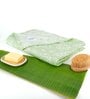 Green Banana Jacquard Floral 250 GSM Bath Towel