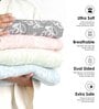 Blue Banana Jacquard Floral 250 GSM 4 Pcs Face Towel