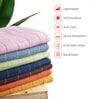 Navy Blue Banana Double Cloth Checkered 300 GSM Bath Towel