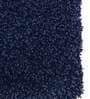 Blue Cotton Anti Skid Solid 31 x 20 inch Door Mat