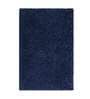 Blue Cotton Anti Skid Solid 31 x 20 inch Door Mat