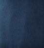 Blue Cotton Blend Solid 24x24 inches Cushion Covers (1pc)