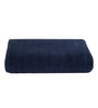 Blue Solid 550 GSM Cotton Bath Towel