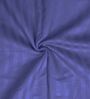 Blue Cotton 210TC Striped Single Bedsheet with 1 Pillow Cover