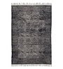 Blue Cotton Digital Printed Hand Woven 6 x 4 Feet Dhurrie