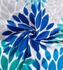 Blue Cotton Floral 120 GSM Single Kids Dohar