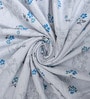 Blue Cotton Floral 300 GSM Single Bed Reversible Dohar