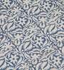Blue Cotton Traditional 72x24 Inches Bedside Runner