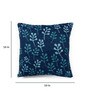 Blue Floral Cotton 16 x 16 Inches Cushion Covers (Set of 2)
