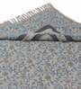 Blue Cotton Persian 3x2 Hand Woven Dhurrie