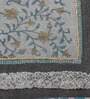 Blue Cotton Persian 3x2 Hand Woven Dhurrie