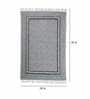 Blue Cotton Persian 3x2 Hand Woven Dhurrie