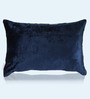 Blue Cotton Geometric 20x14 inches Cushion Cover
