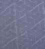 Blue Cotton Geometric Print 110 GSM Double Bed Quilt