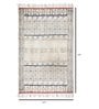 Blue Cotton Hand Woven 5 x 3 Feet Dhurrie