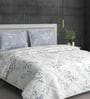 Blue Cotton Heavy Winter 210TC Printed Double 400GSM Comforter