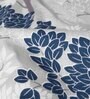 Blue Cotton Patterned 120 GSM Double Bed Dohar