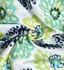 Blue Cotton Patterned 120 GSM Single Bed Dohar