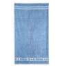 Blue Cotton Patterned 500 GSM Towel Set 8 Pieces