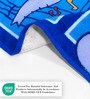 Blue Cotton Peppa Pig 400 GSM Bath Towel (1Pc)
